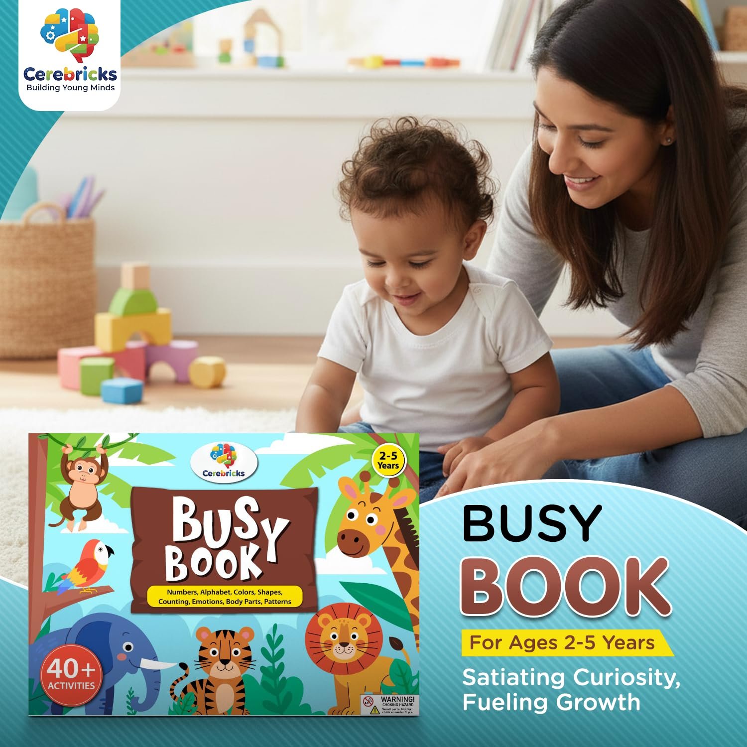 Montessori Busy Book | Busy Binder for Toddlers| Quiet Book | Preschool Learning Activity Book with Alphabet, Numbers, Shapes & Color Matching | Early Educational Toy|Ages 2, 3, 4, 5 #todoyo - Image 7