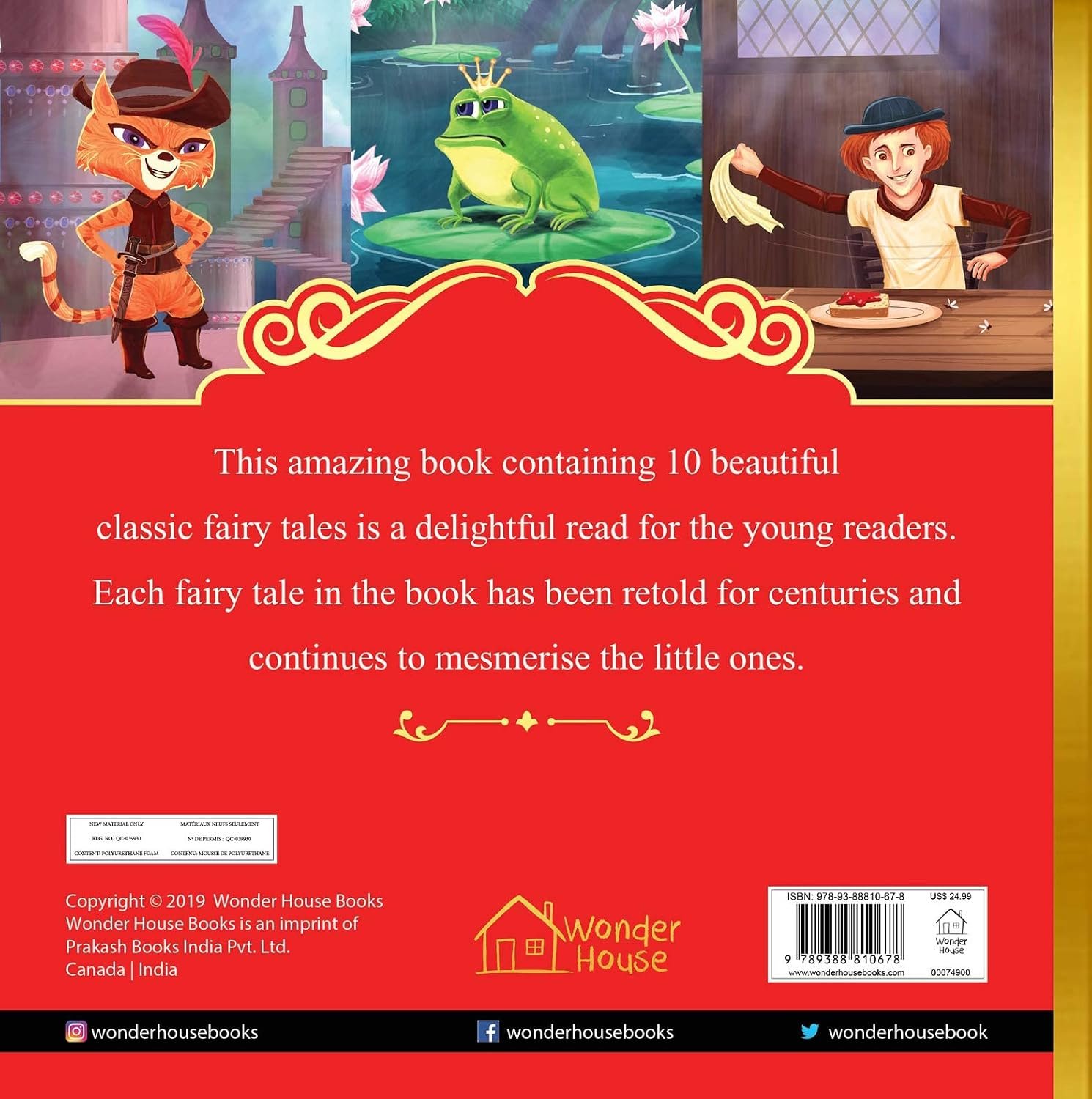 Classic Fairy Tales: Ten Traditional Fairy Tales for Children - Image 2